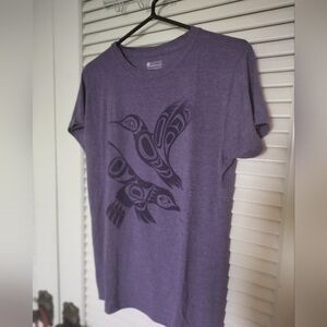 Native Northwest Art by Indigenous Artists Purple Size Tag Size XL Fits Like Med